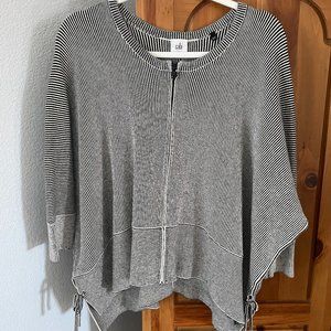 Cabi Striped Boxy Cardigan